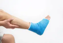 Cirurgia no pé quebrado