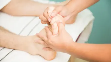 Dor nos dedos do pé