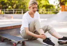 Lesão ligamentar no tornozelo