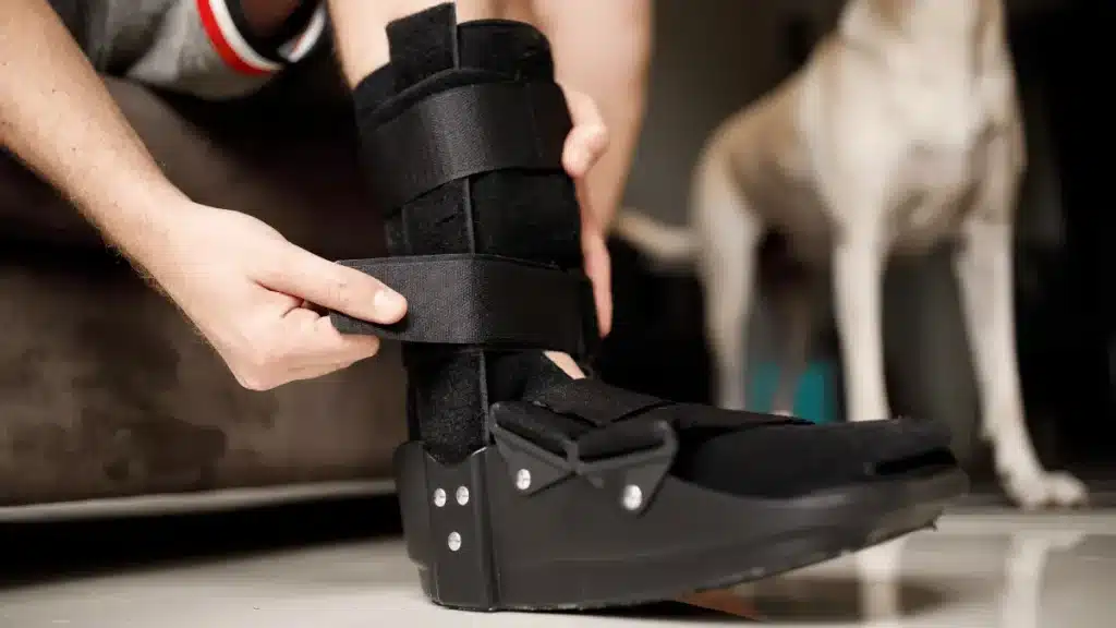 Recuperação da cirurgia de coalizão tarsal