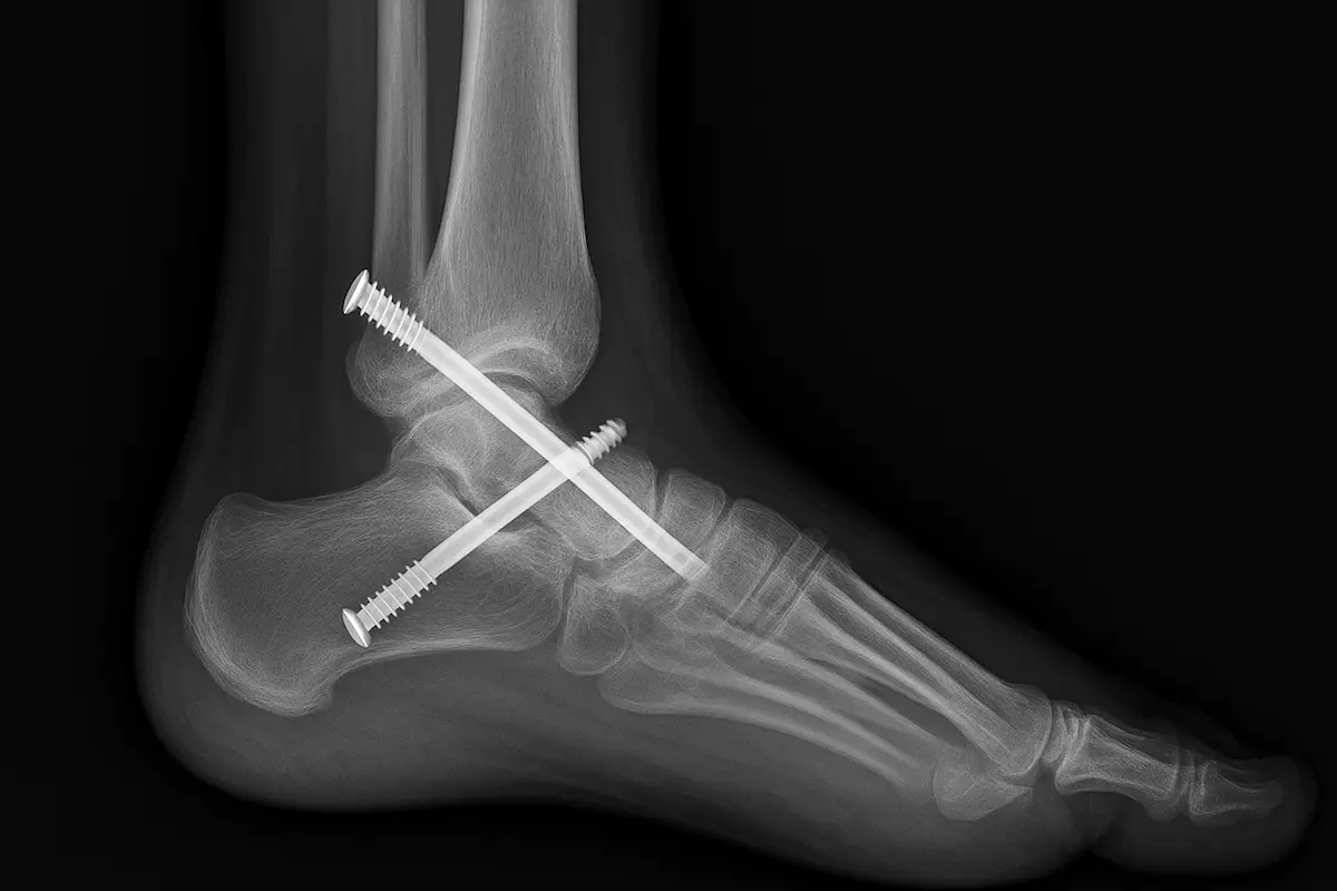 Artrodese do tornozelo: indicações, cirurgia e recuperação
